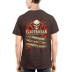 Awesome Electrician an Engineer with common sense-T-shirt - grunx260804-0038