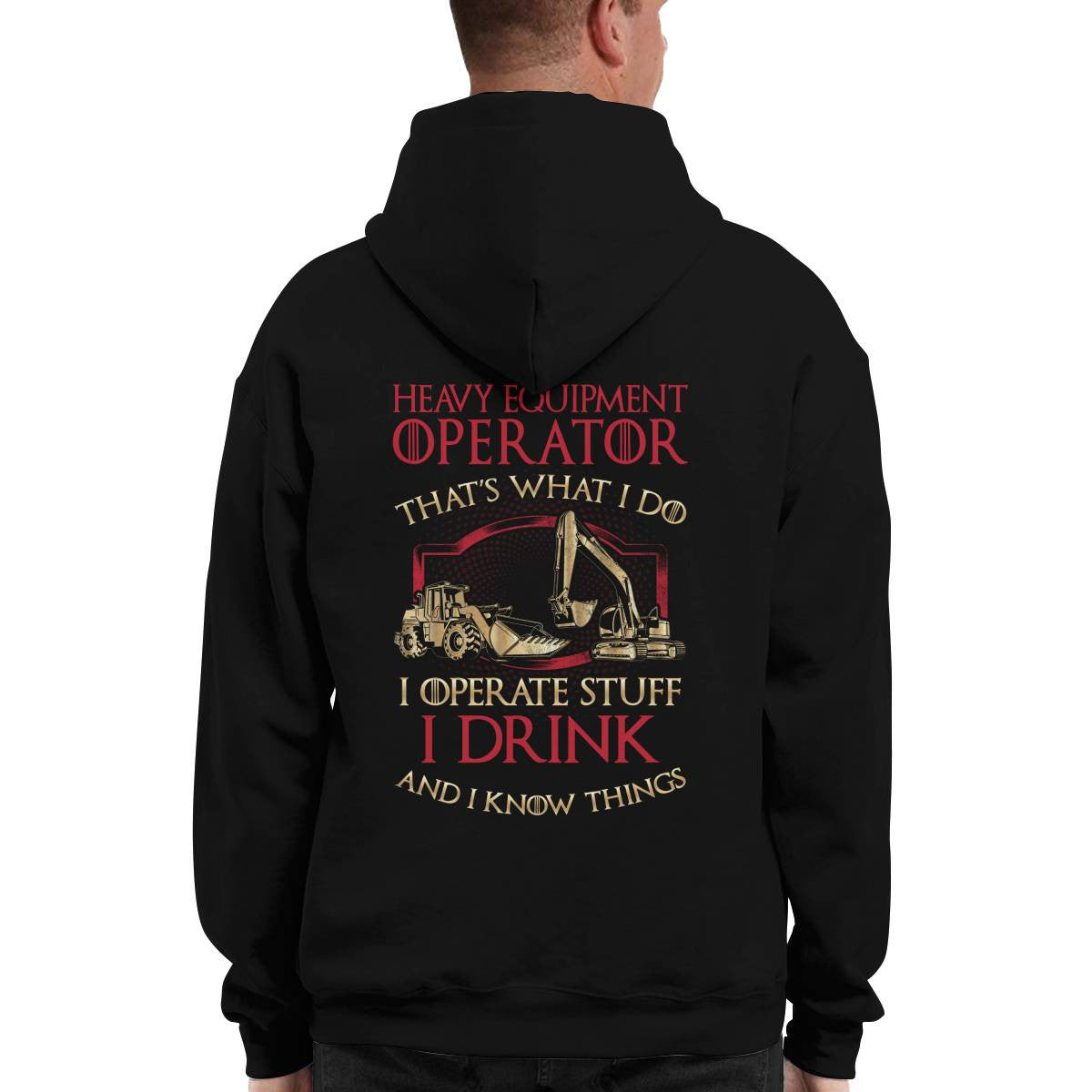 Awesome Heavy Equipment Operator-Hoodie - grunx260804-0181