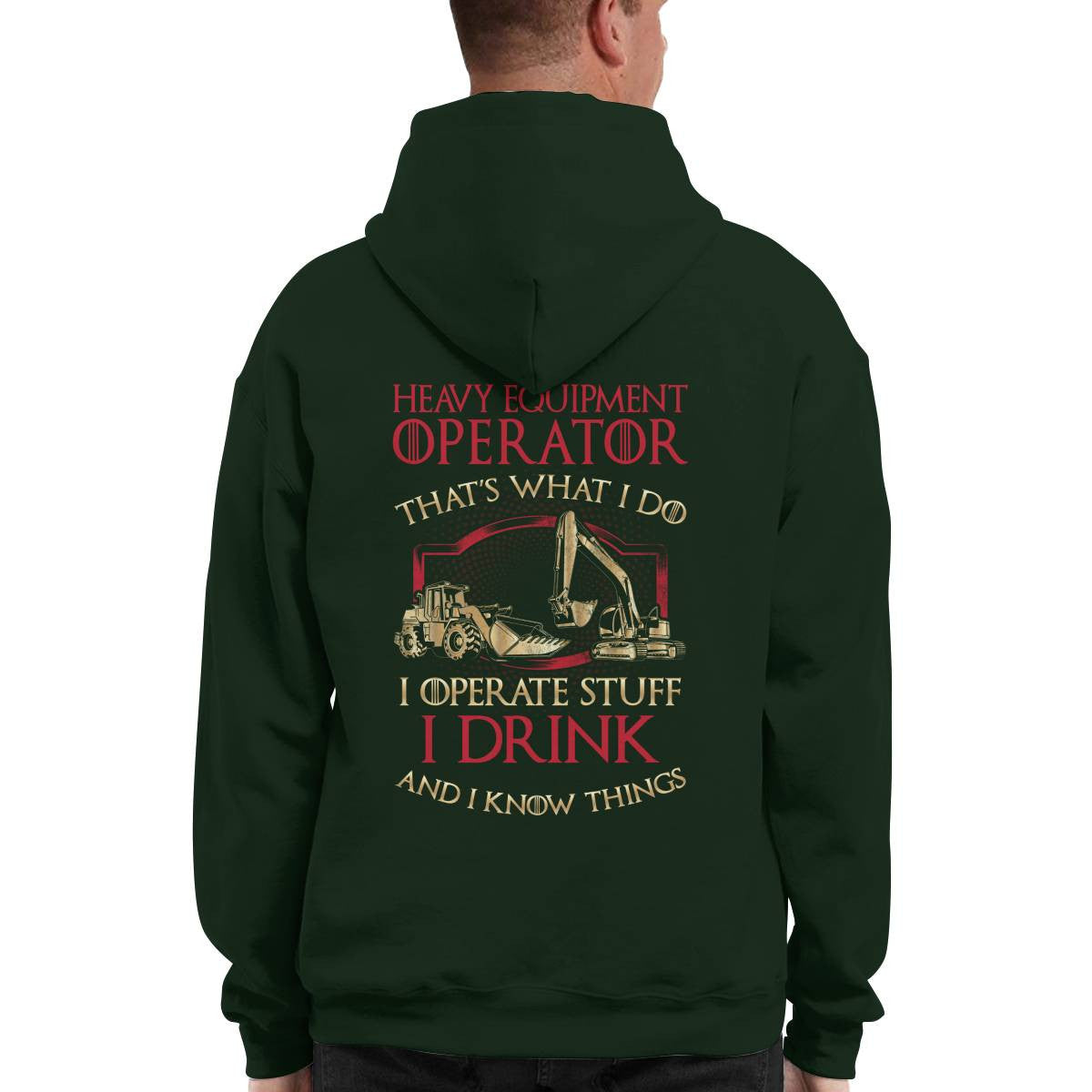 Awesome Heavy Equipment Operator-Hoodie - grunx260804-0181
