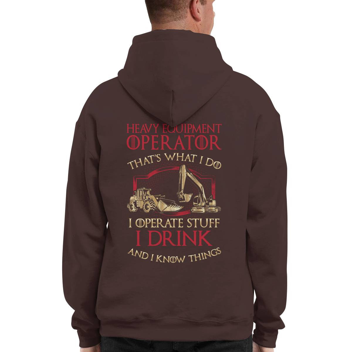 Awesome Heavy Equipment Operator-Hoodie - grunx260804-0181