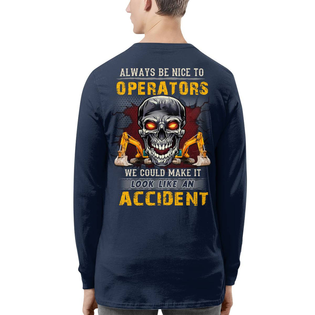 Always be Nice to Operators-Hoodie - grunx260804-0115