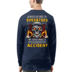Always be Nice to Operators-Hoodie - grunx260804-0115