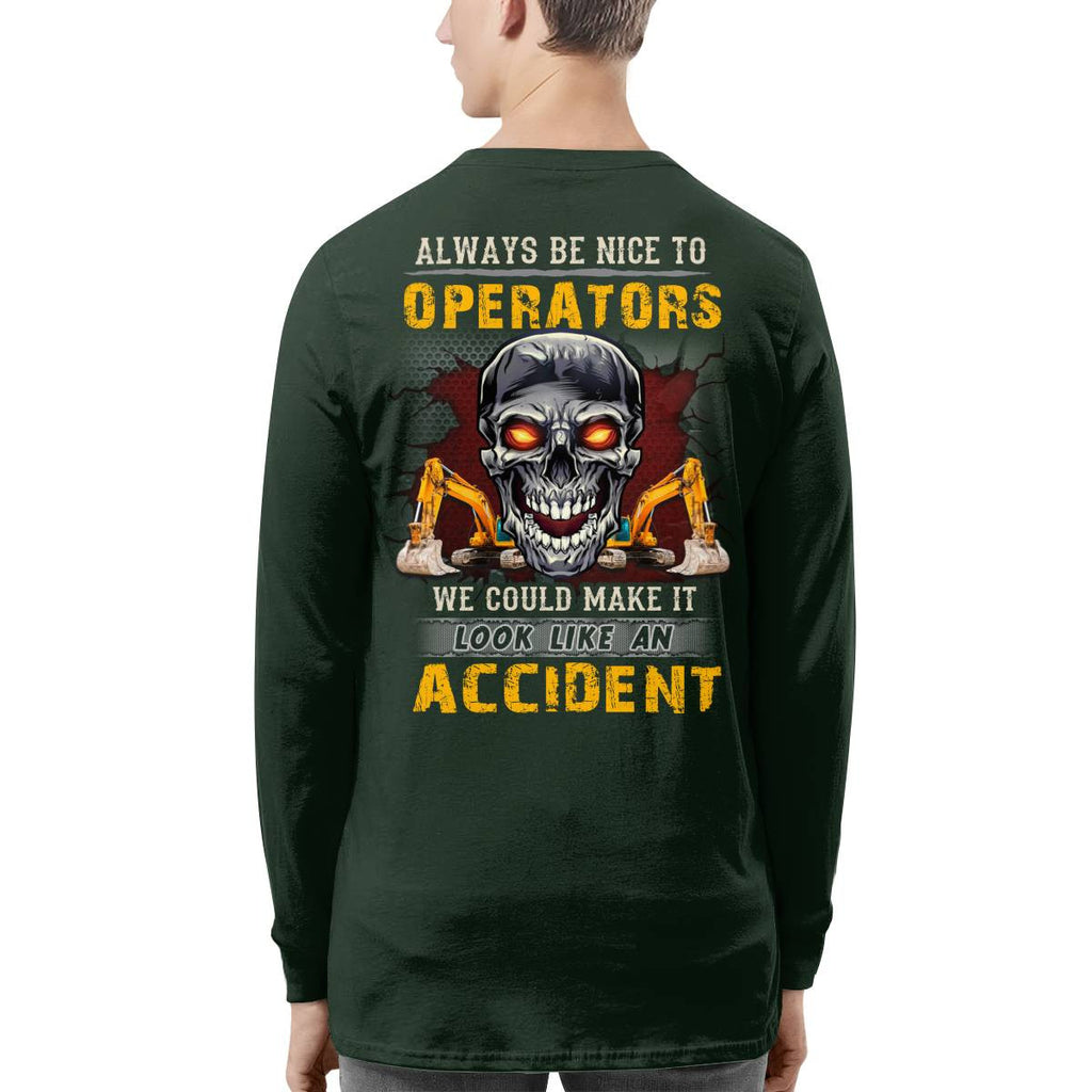 Always be Nice to Operators-Hoodie - grunx260804-0115