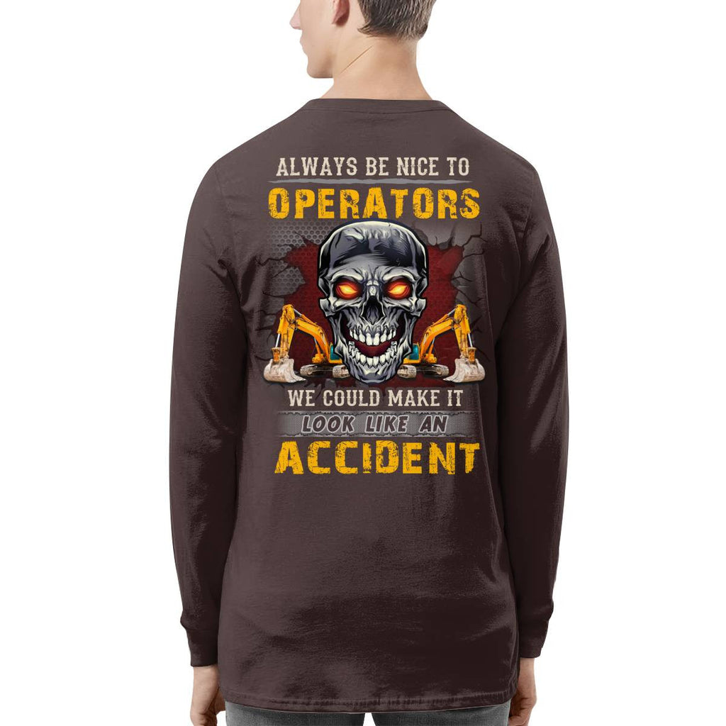 Always be Nice to Operators-Hoodie - grunx260804-0115