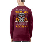 Always be Nice to Operators-Hoodie - grunx260804-0115