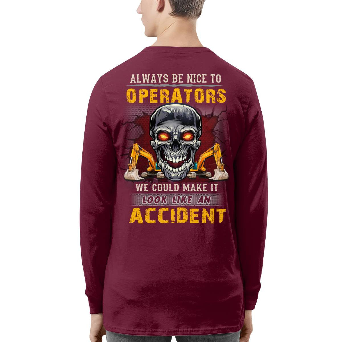 Always be Nice to Operators-Hoodie - grunx260804-0115