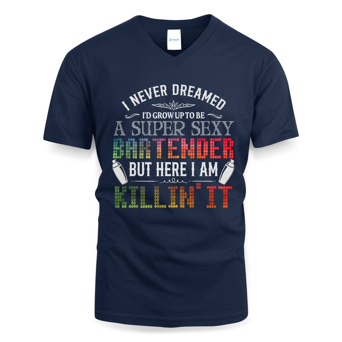 Awesome Bartender -T-Shirt-#F270924HERIM4FBARTZ4