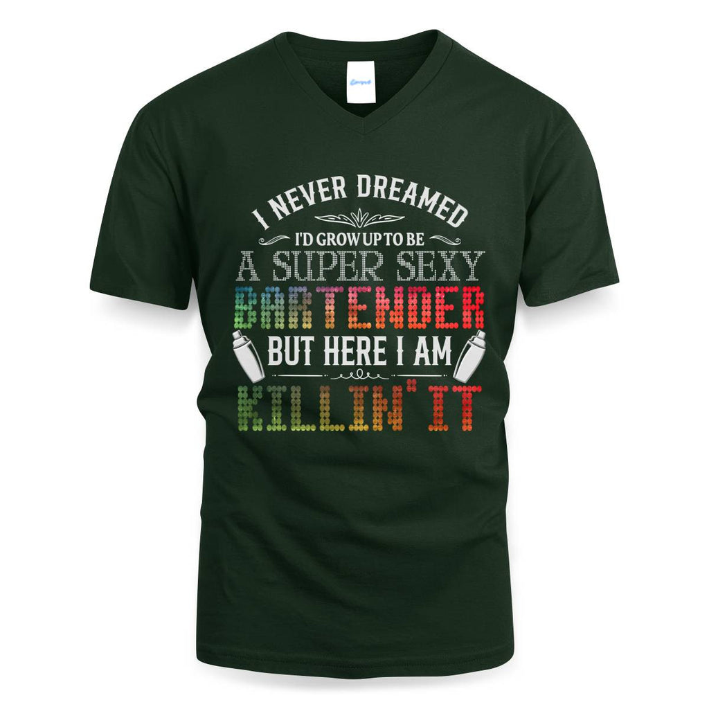 Awesome Bartender -T-Shirt-#F270924HERIM4FBARTZ4