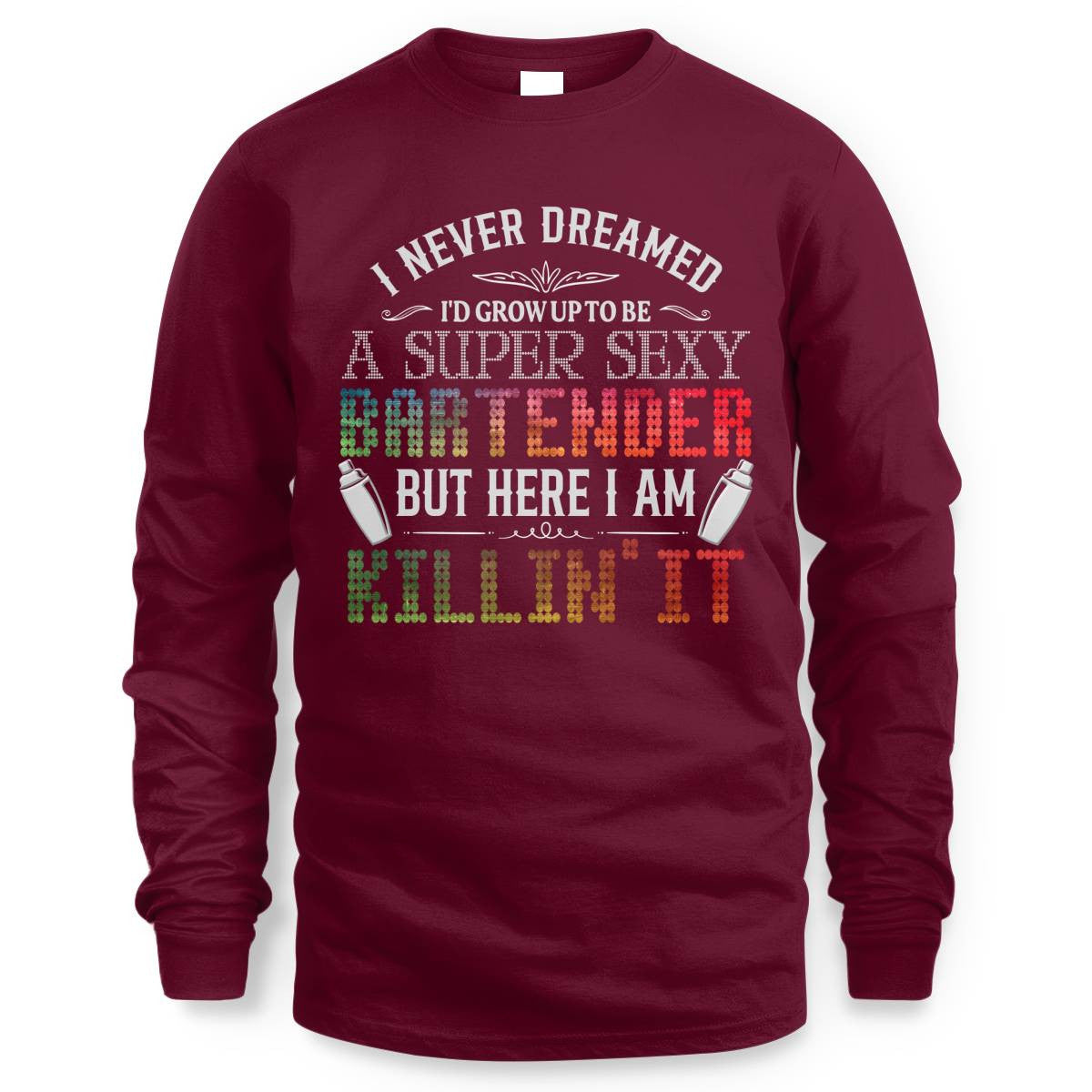 Awesome Bartender -T-Shirt-#F270924HERIM4FBARTZ4