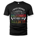 Awesome Bartender -T-Shirt-#F270924HERIM4FBARTZ4