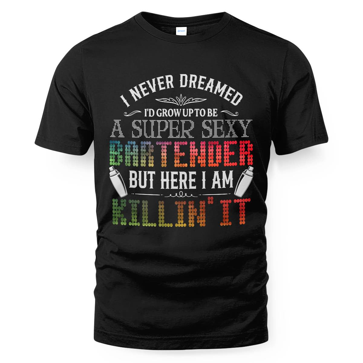 Awesome Bartender -T-Shirt-#F270924HERIM4FBARTZ4