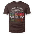 Awesome Bartender -T-Shirt-#F270924HERIM4FBARTZ4