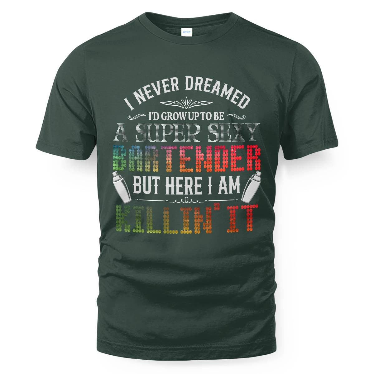 Awesome Bartender -T-Shirt-#F270924HERIM4FBARTZ4