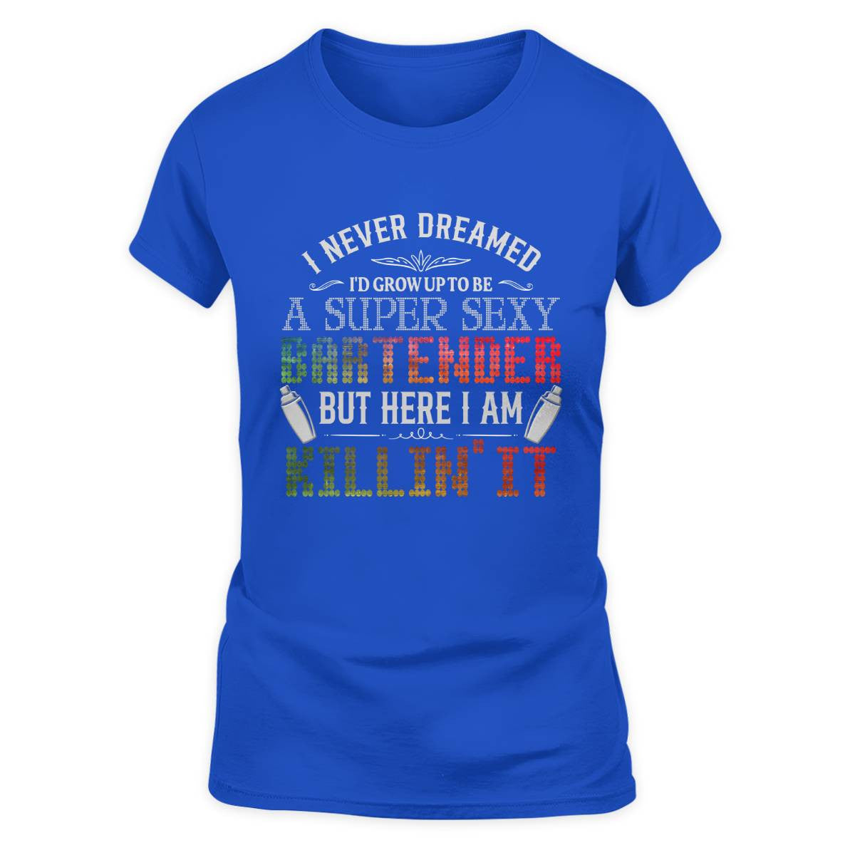 Awesome Bartender -T-Shirt-#F270924HERIM4FBARTZ4