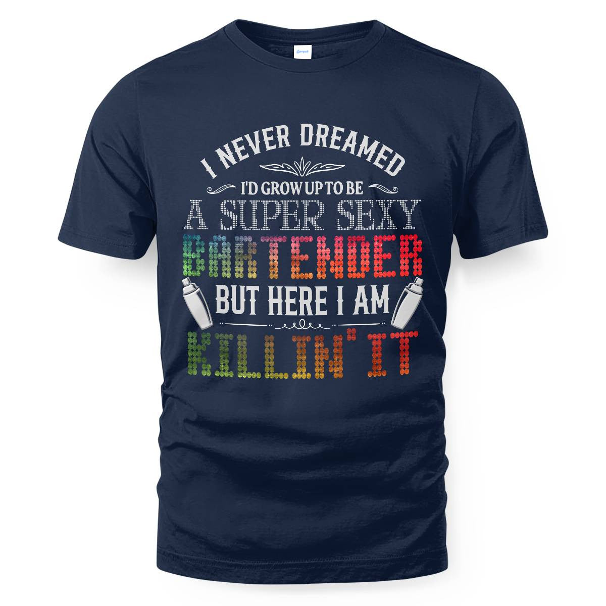 Awesome Bartender -T-Shirt-#F270924HERIM4FBARTZ4