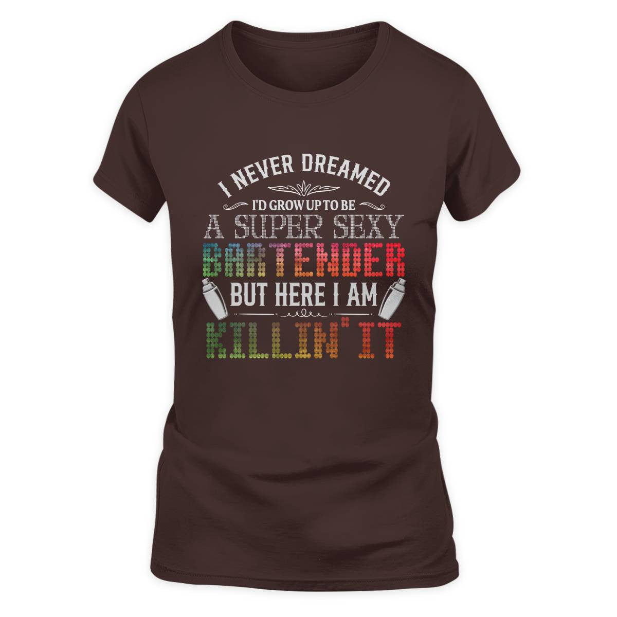 Awesome Bartender -T-Shirt-#F270924HERIM4FBARTZ4