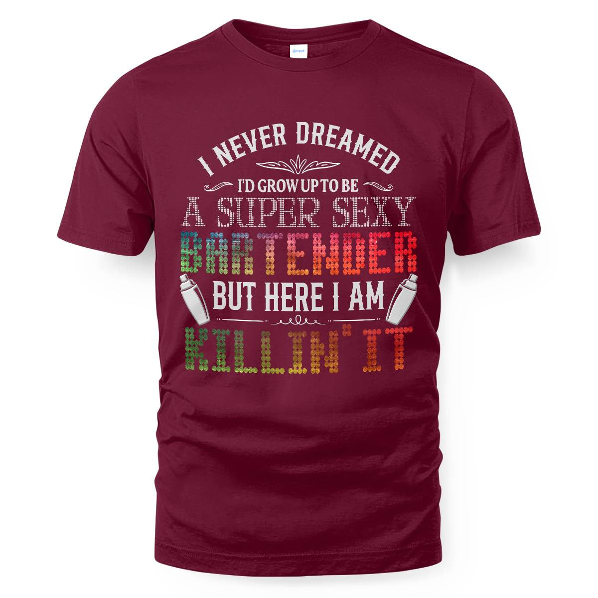 Awesome Bartender -T-Shirt-#F270924HERIM4FBARTZ4