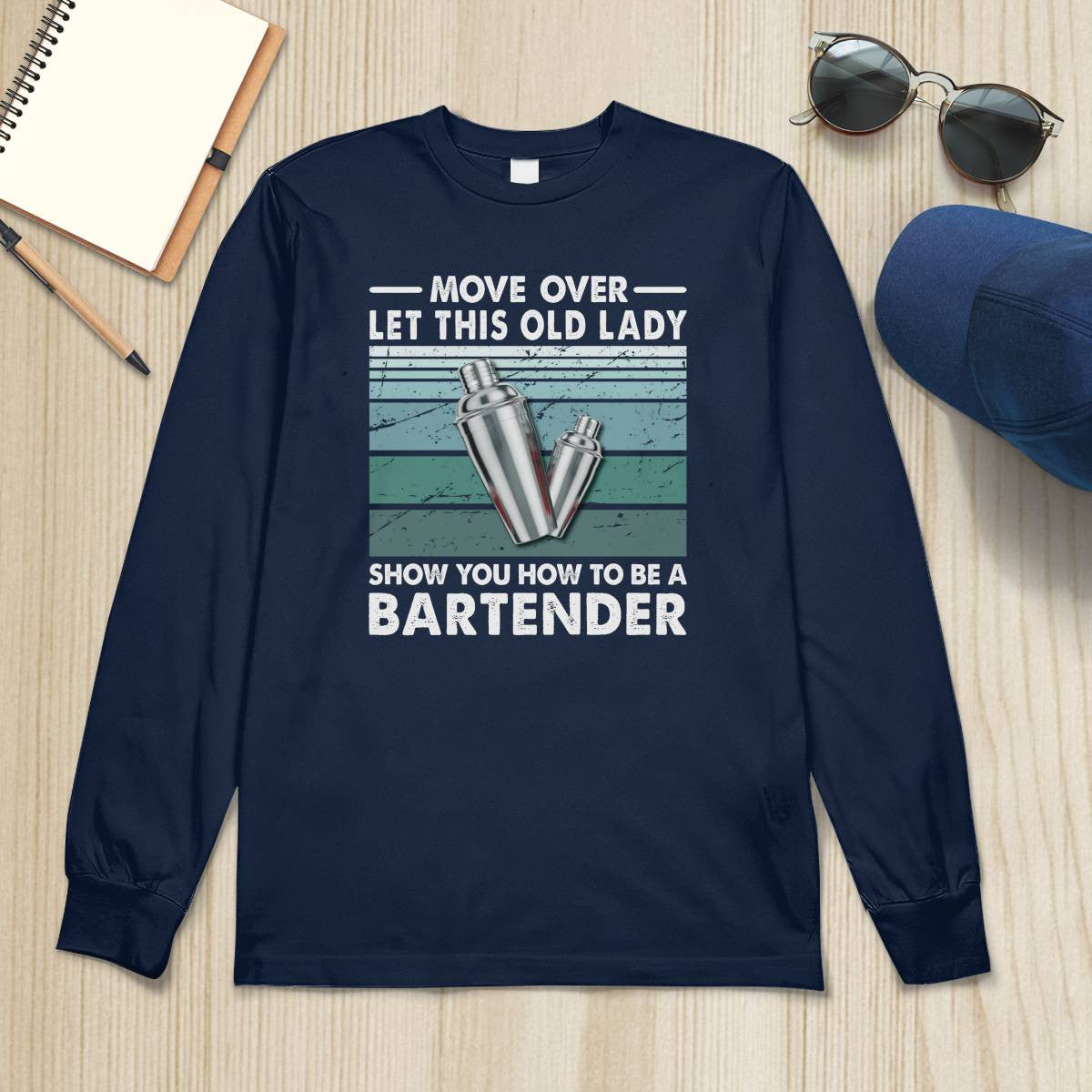 Awesome Bartender-T-Shirt-#F280924OLDLDY2FBARTZ4