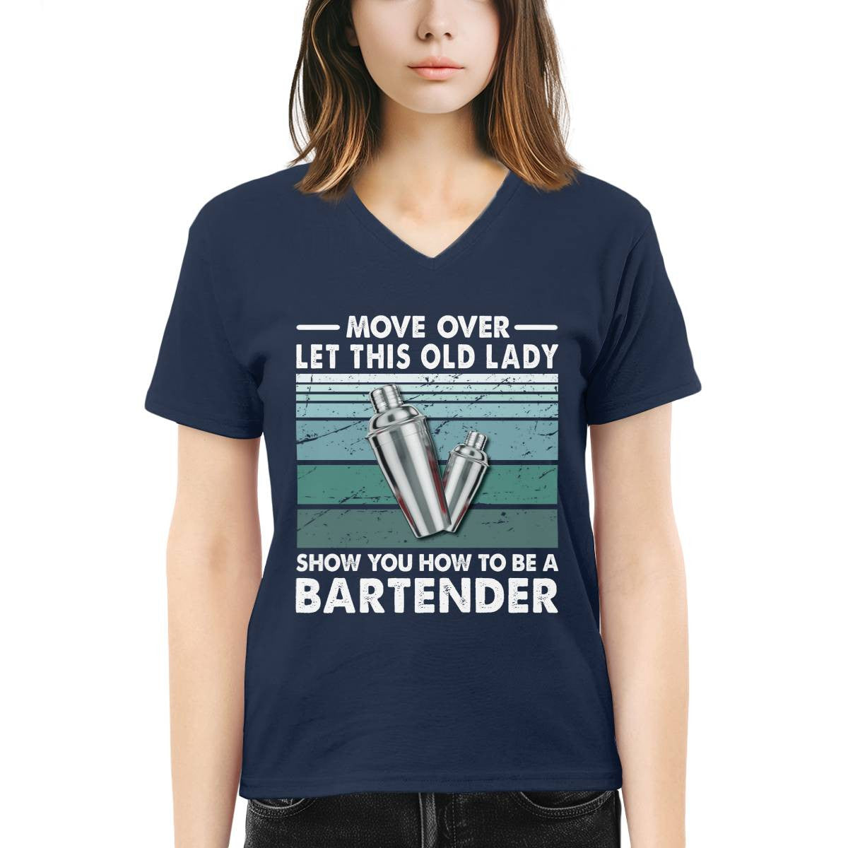Awesome Bartender-T-Shirt-#F280924OLDLDY2FBARTZ4