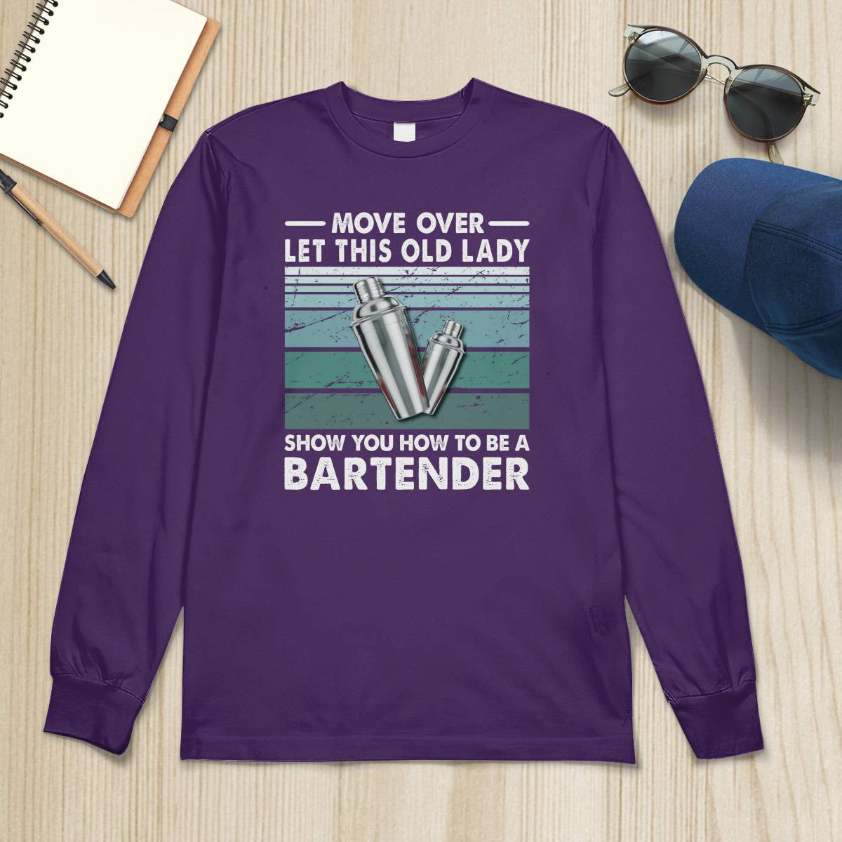 Awesome Bartender-T-Shirt-#F280924OLDLDY2FBARTZ4