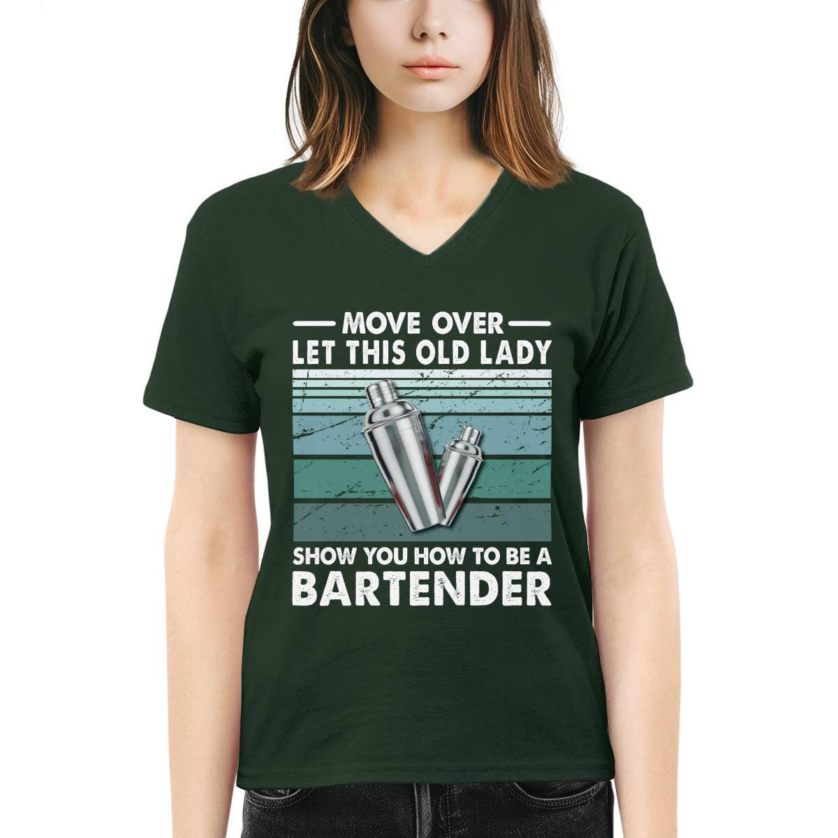 Awesome Bartender-T-Shirt-#F280924OLDLDY2FBARTZ4
