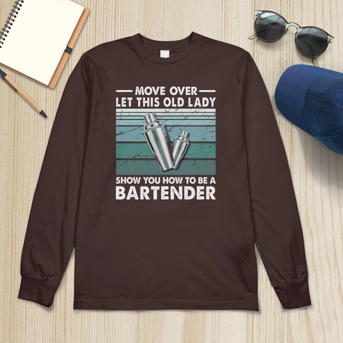 Awesome Bartender-T-Shirt-#F280924OLDLDY2FBARTZ4