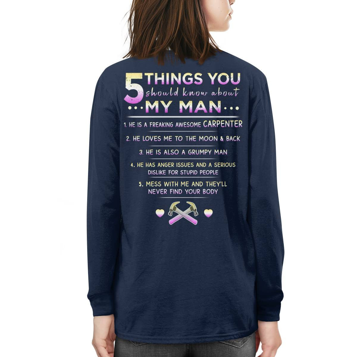 Awesome Carpenter-T-shirt-#M070824FIVTHIN13BCARPZ8