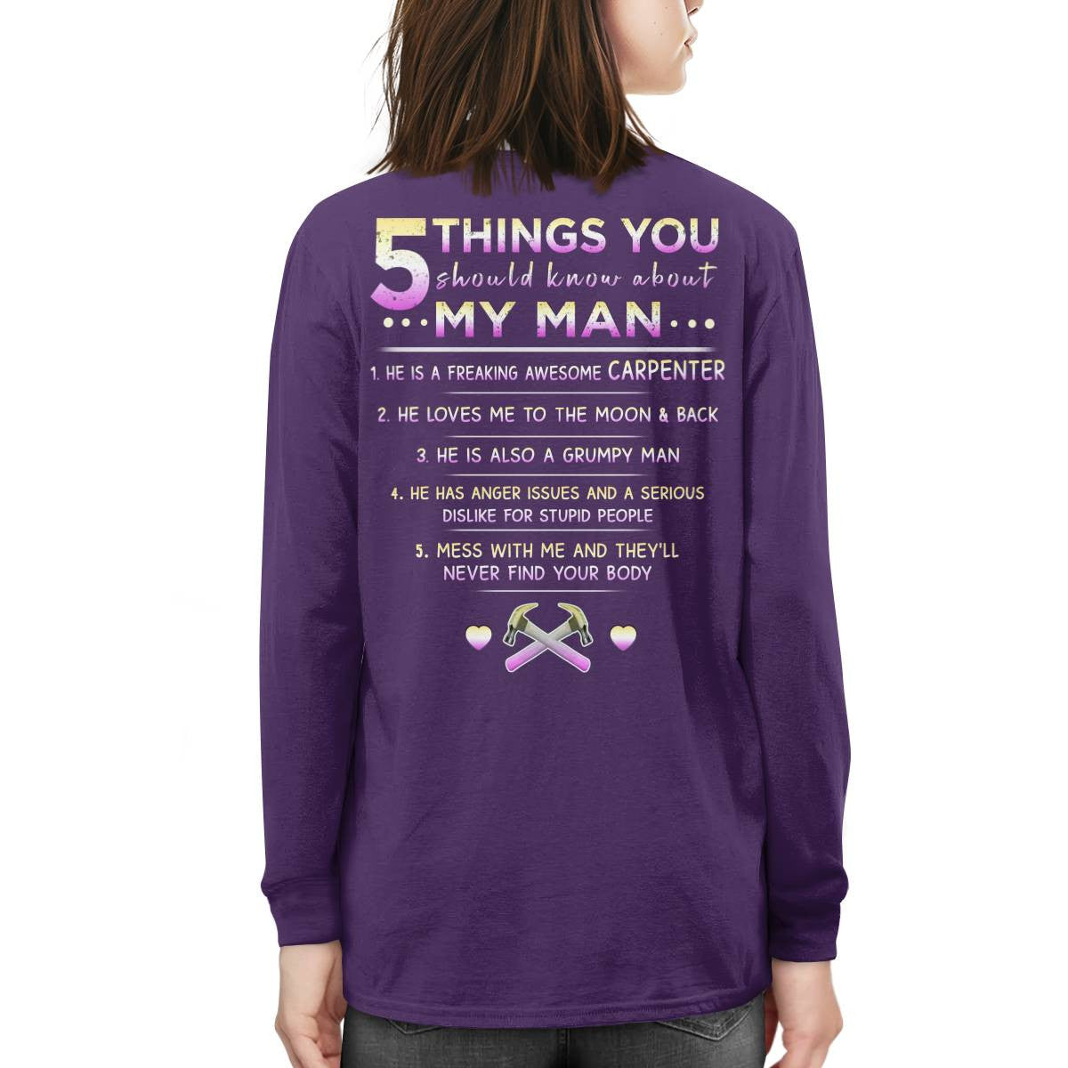 Awesome Carpenter-T-shirt-#M070824FIVTHIN13BCARPZ8