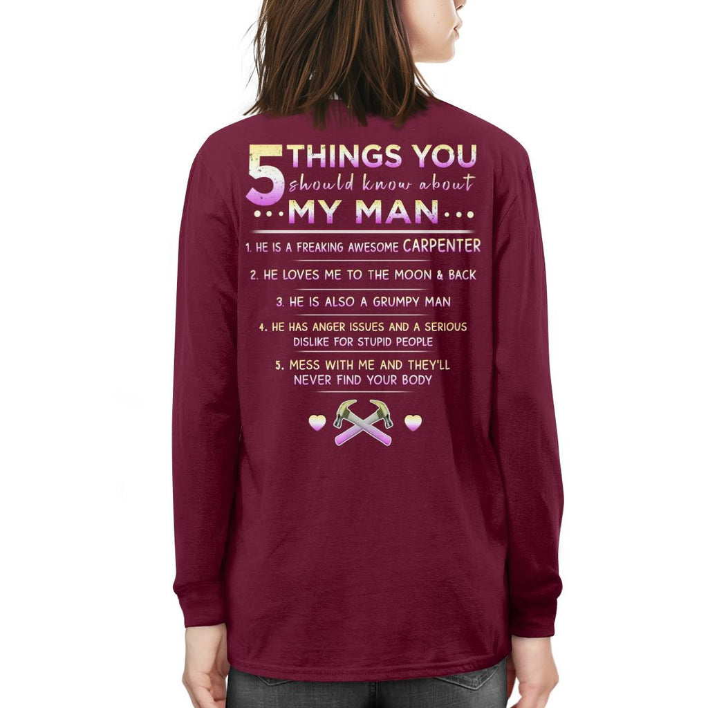 Awesome Carpenter-T-shirt-#M070824FIVTHIN13BCARPZ8