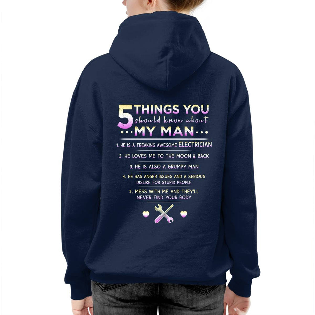 Awesome Electrician-T-shirt - grunx260804-0073