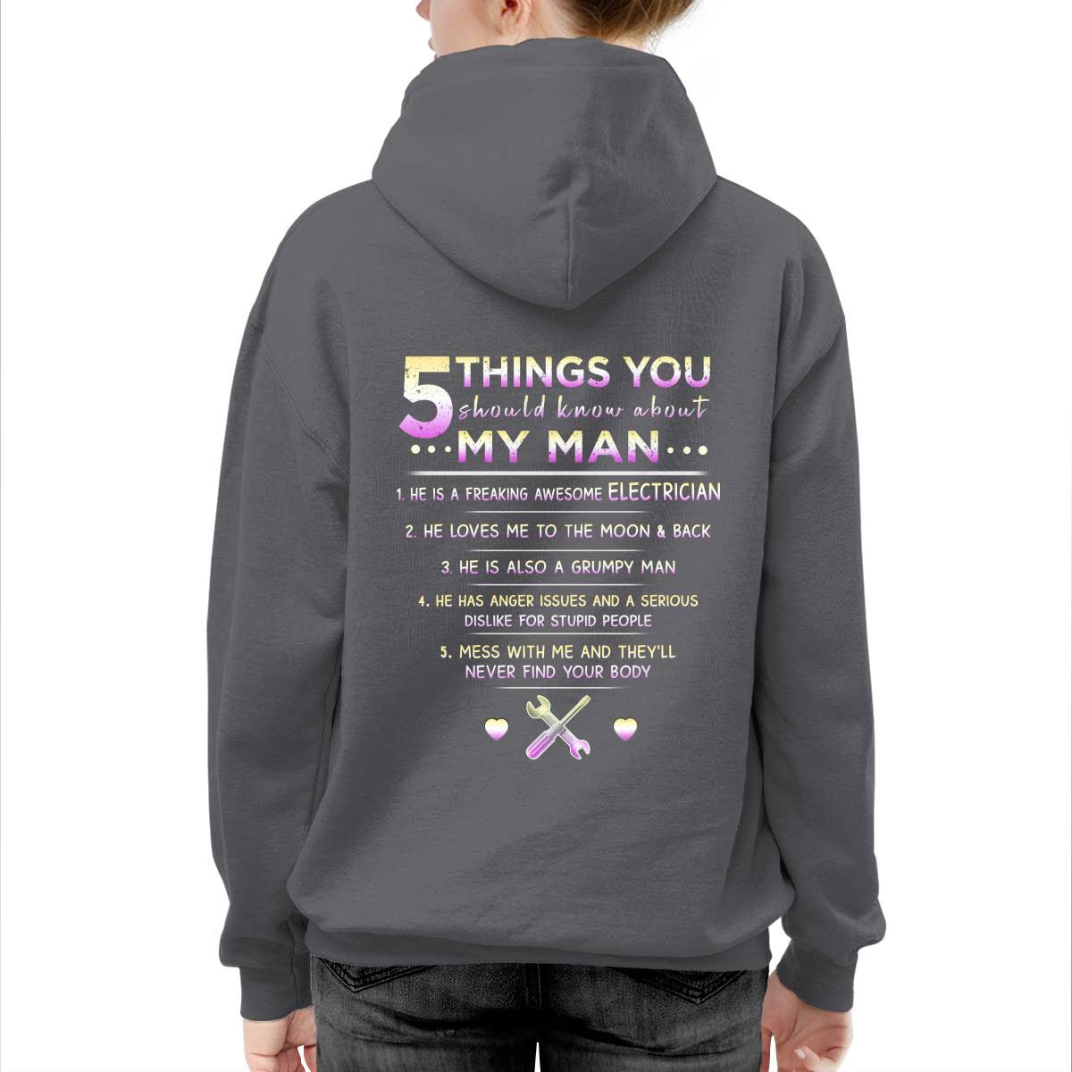 Awesome Electrician-T-shirt - grunx260804-0073
