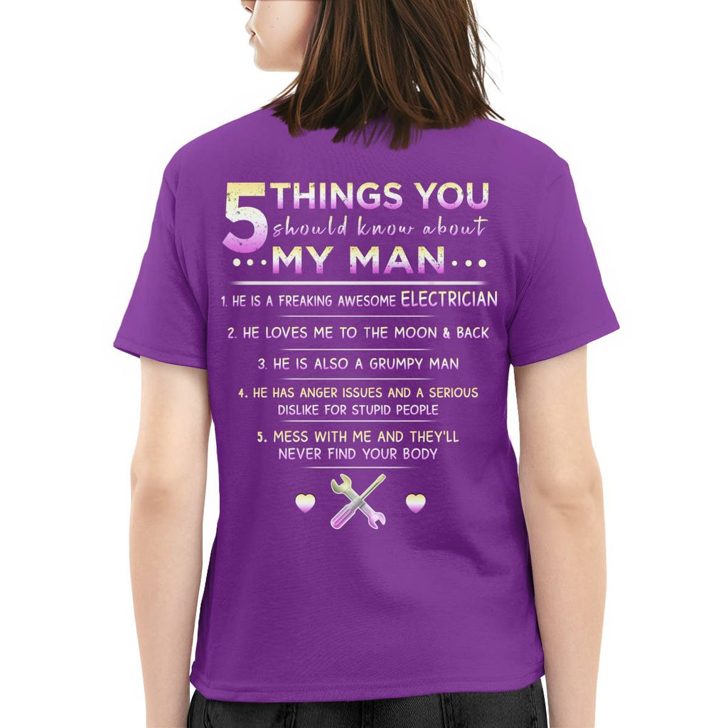 Awesome Electrician-T-shirt - grunx260804-0073