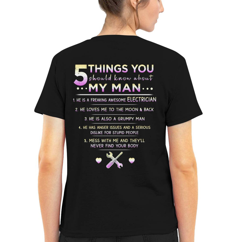 Awesome Electrician-T-shirt - grunx260804-0073