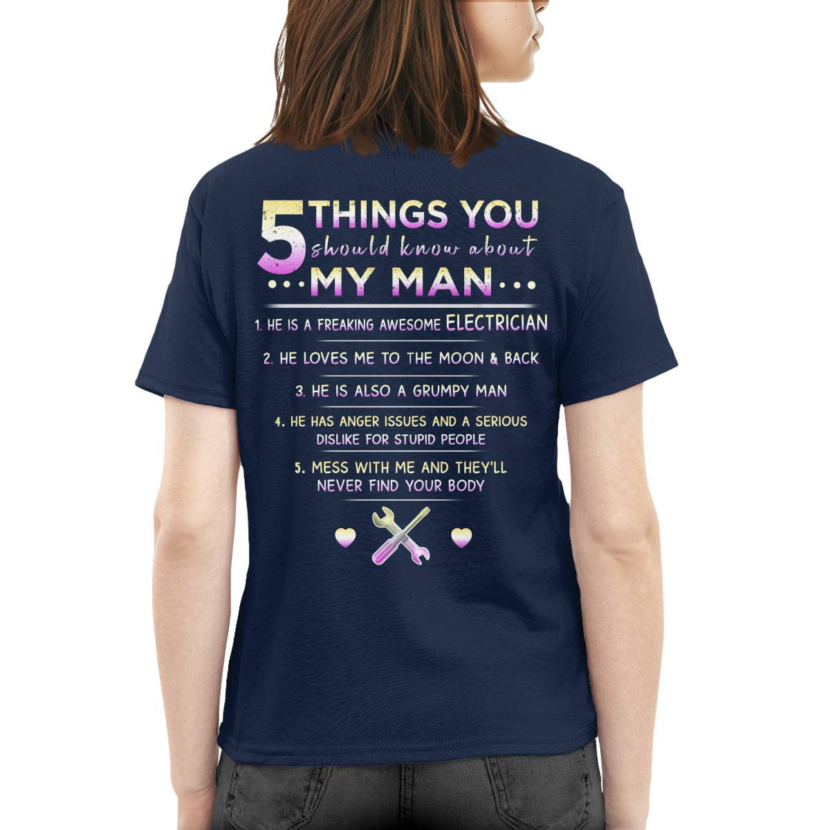 Awesome Electrician-T-shirt - grunx260804-0073