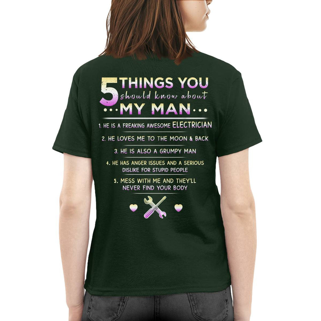 Awesome Electrician-T-shirt - grunx260804-0073
