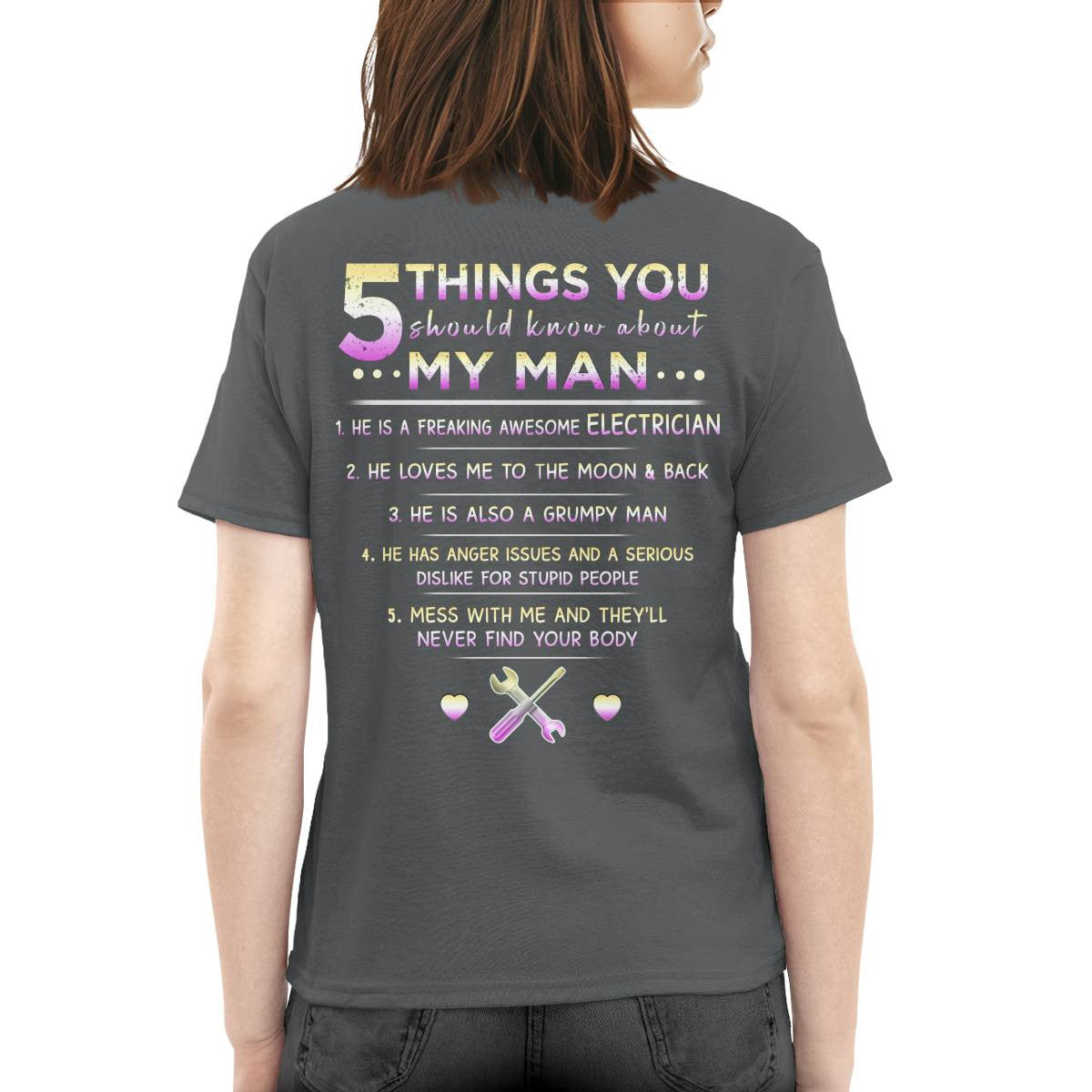 Awesome Electrician-T-shirt - grunx260804-0073