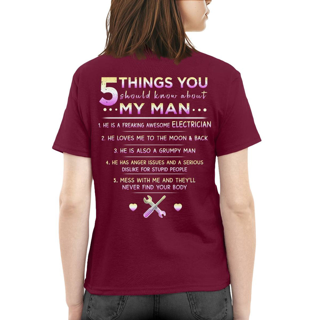 Awesome Electrician-T-shirt - grunx260804-0073