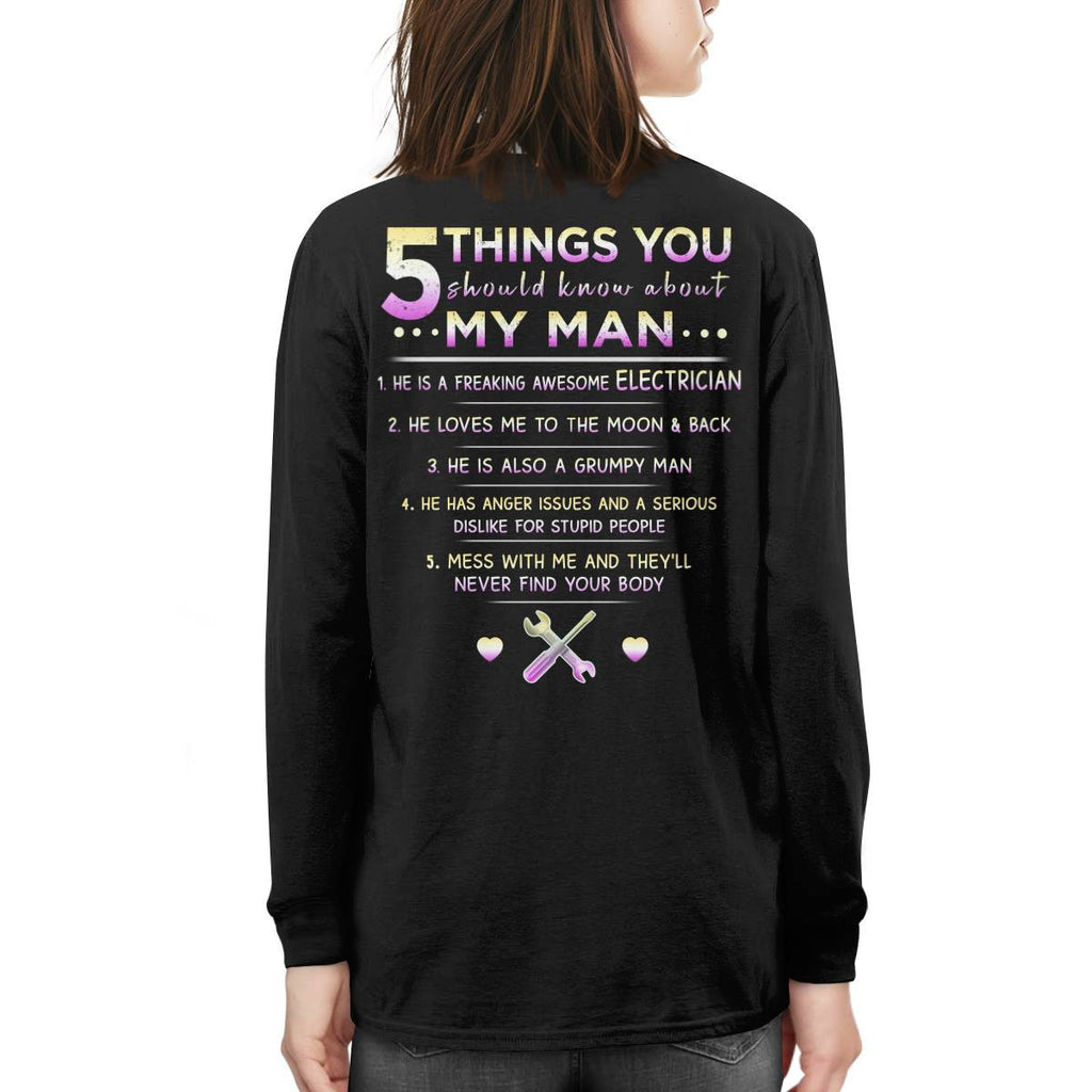 Awesome Electrician-T-shirt - grunx260804-0073