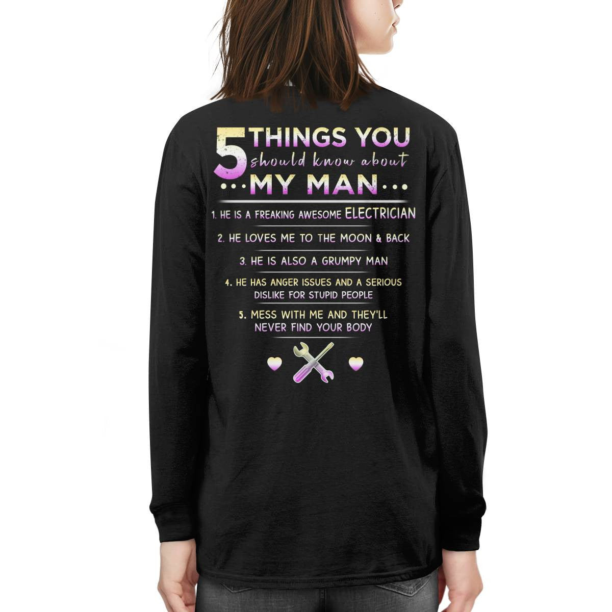 Awesome Electrician-T-shirt - grunx260804-0073