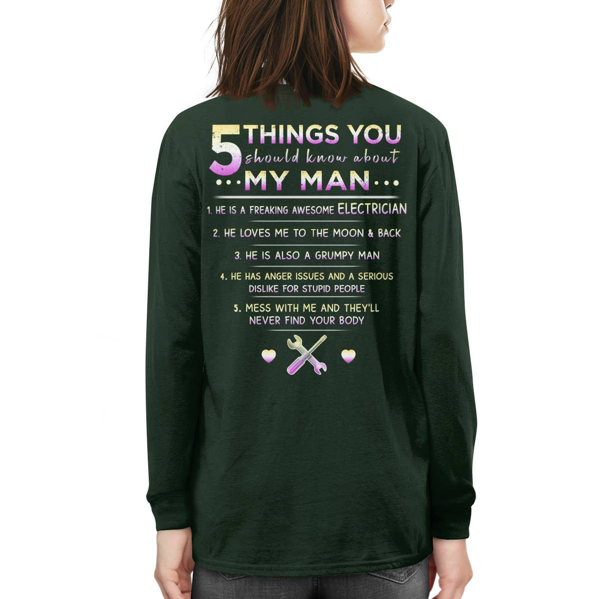 Awesome Electrician-T-shirt - grunx260804-0073