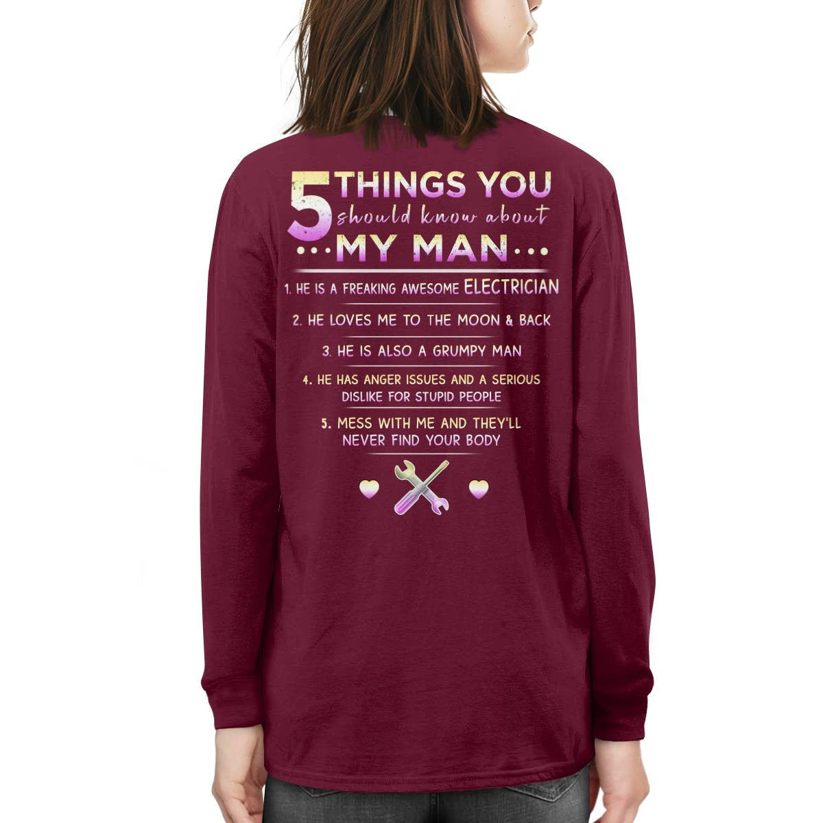 Awesome Electrician-T-shirt - grunx260804-0073
