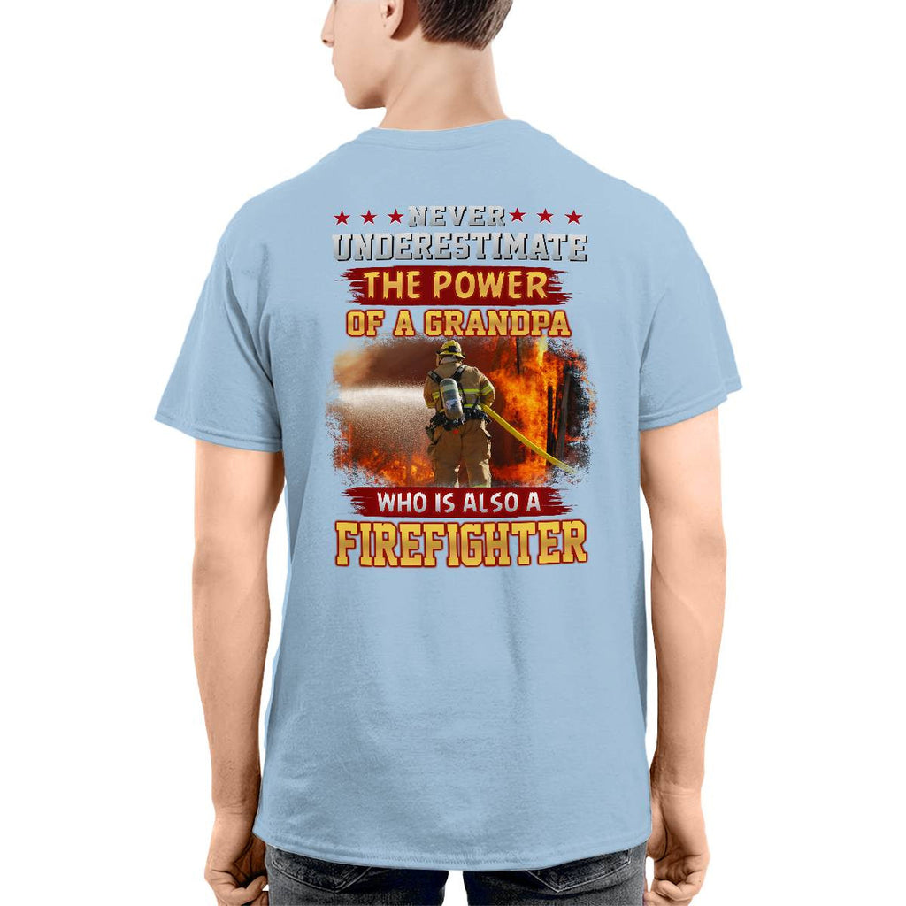 Awesome Firefighter-T-shirt - grunx260804-0157