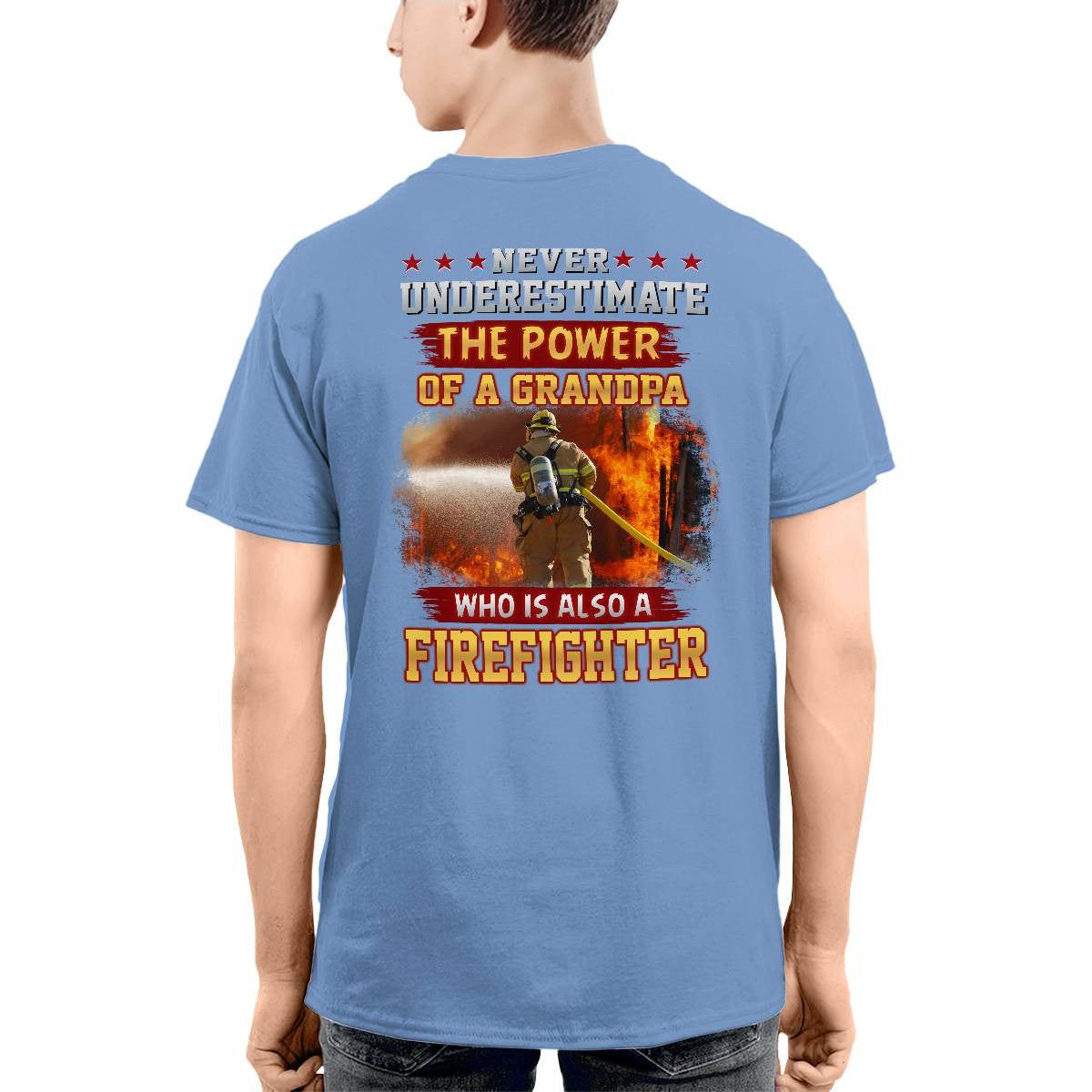 Awesome Firefighter-T-shirt - grunx260804-0157