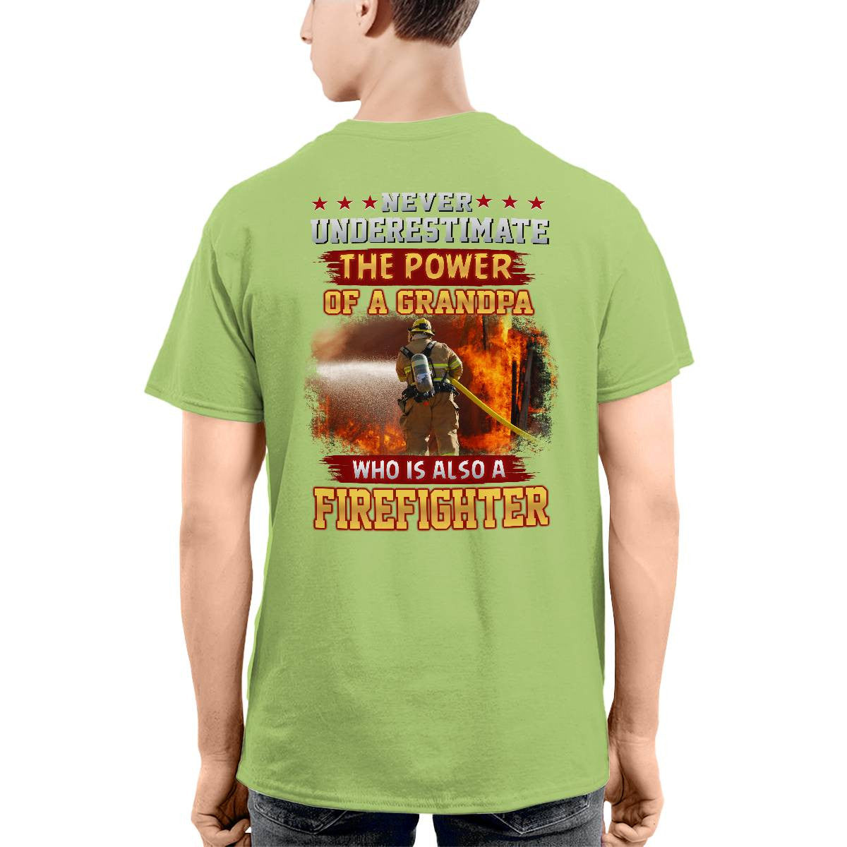 Awesome Firefighter-T-shirt - grunx260804-0157