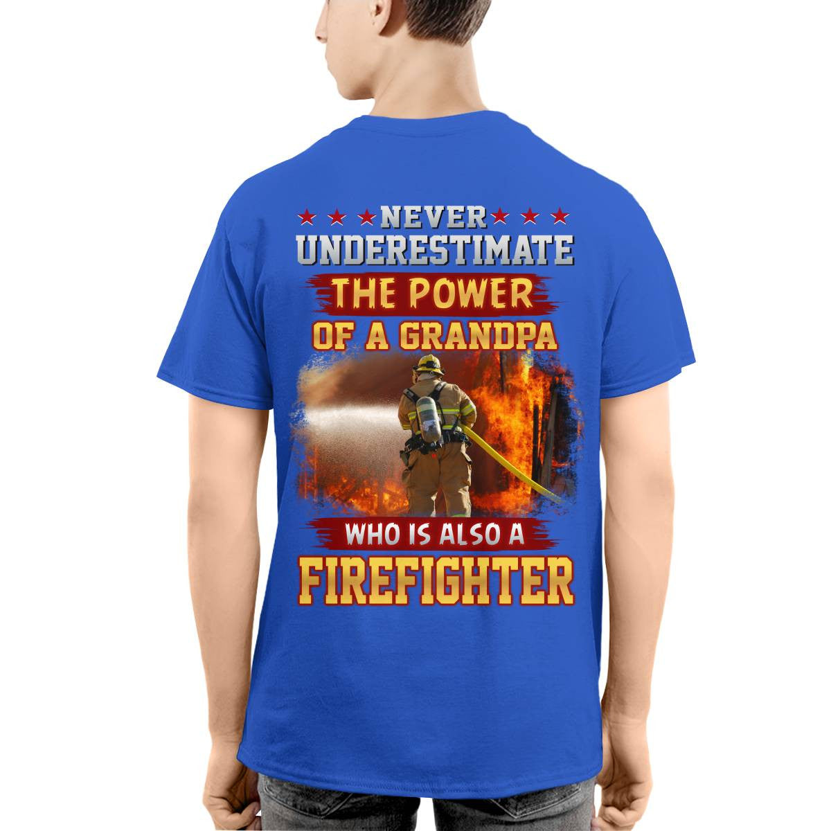 Awesome Firefighter-T-shirt - grunx260804-0157