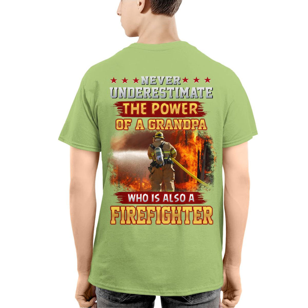 Awesome Firefighter-T-shirt - grunx260804-0157