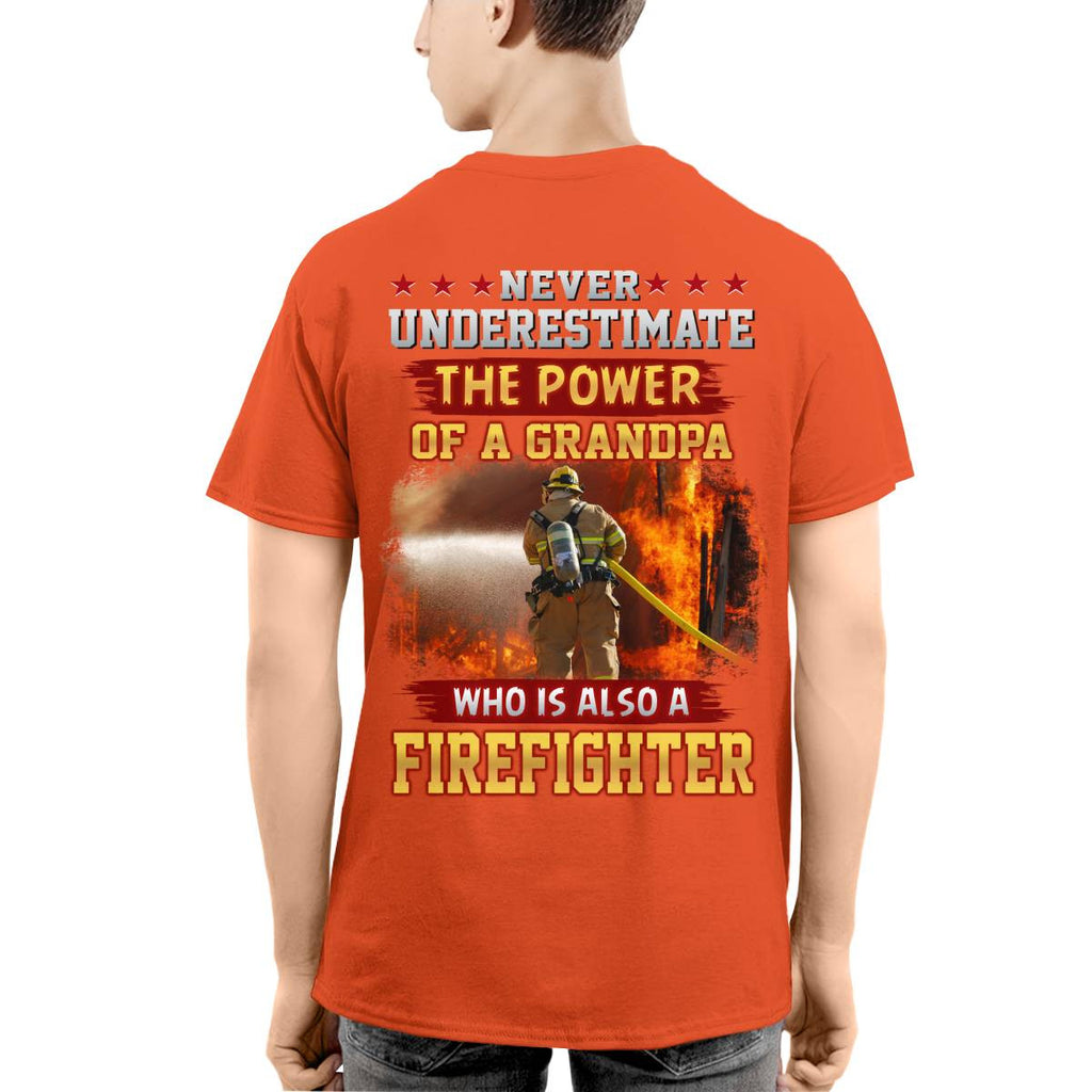 Awesome Firefighter-T-shirt - grunx260804-0157