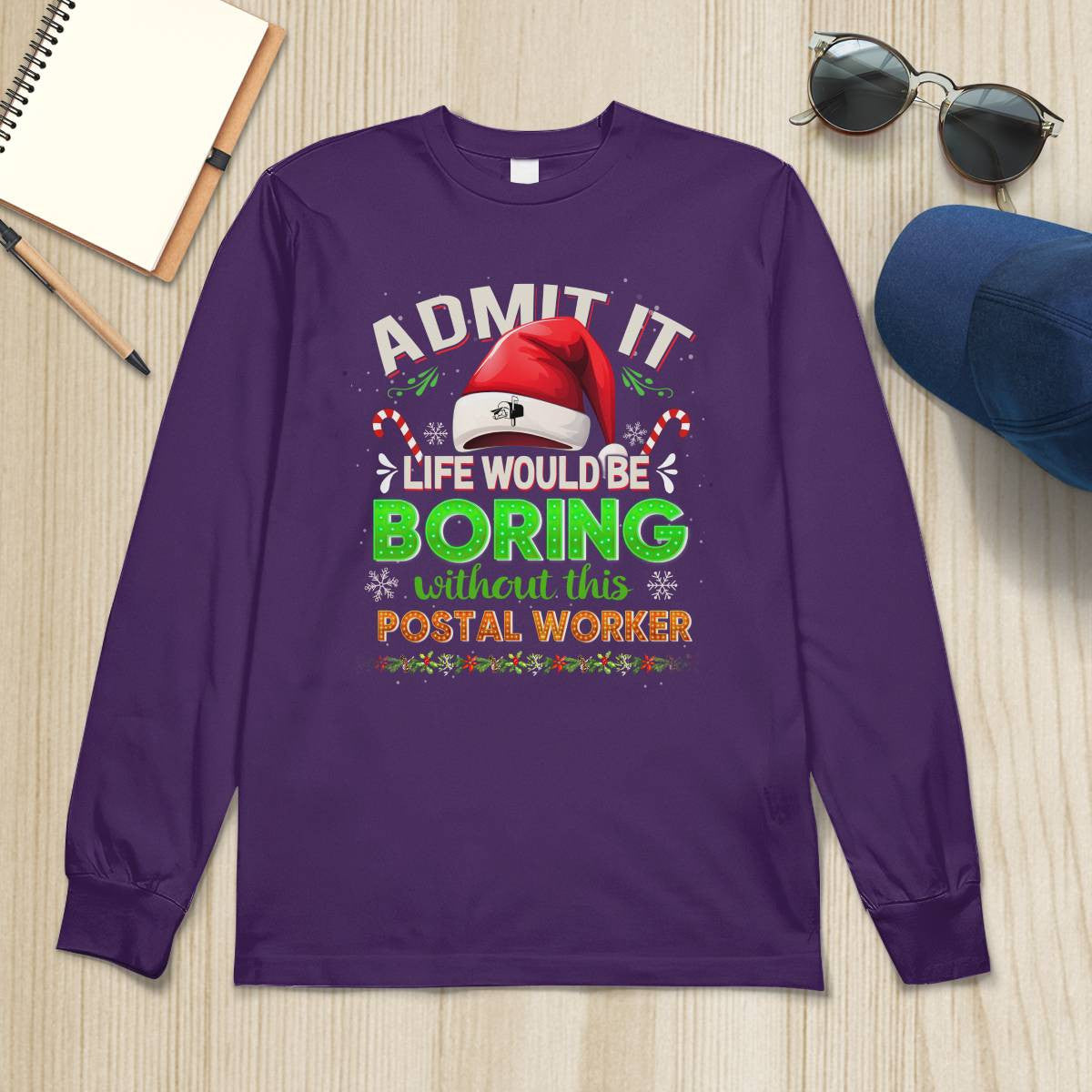 Admit it Life would be Boring Without This Postal Worker-Hoodie - grunx260804-0074