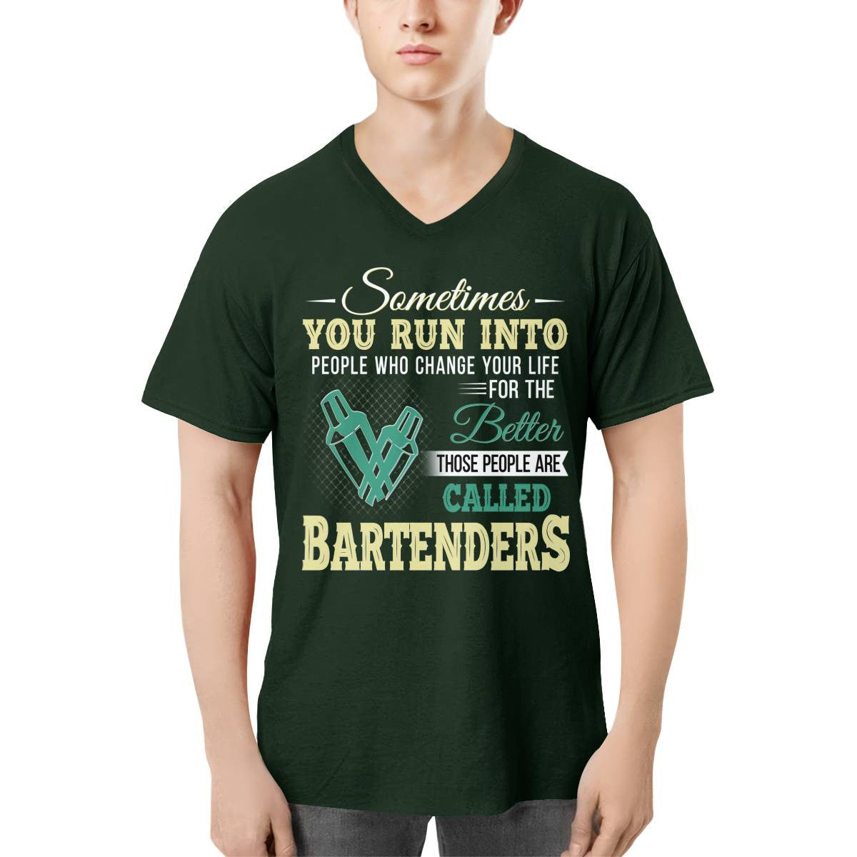 Awesome Bartender-T-shirt-#F060724CHNG1FBARTZ4