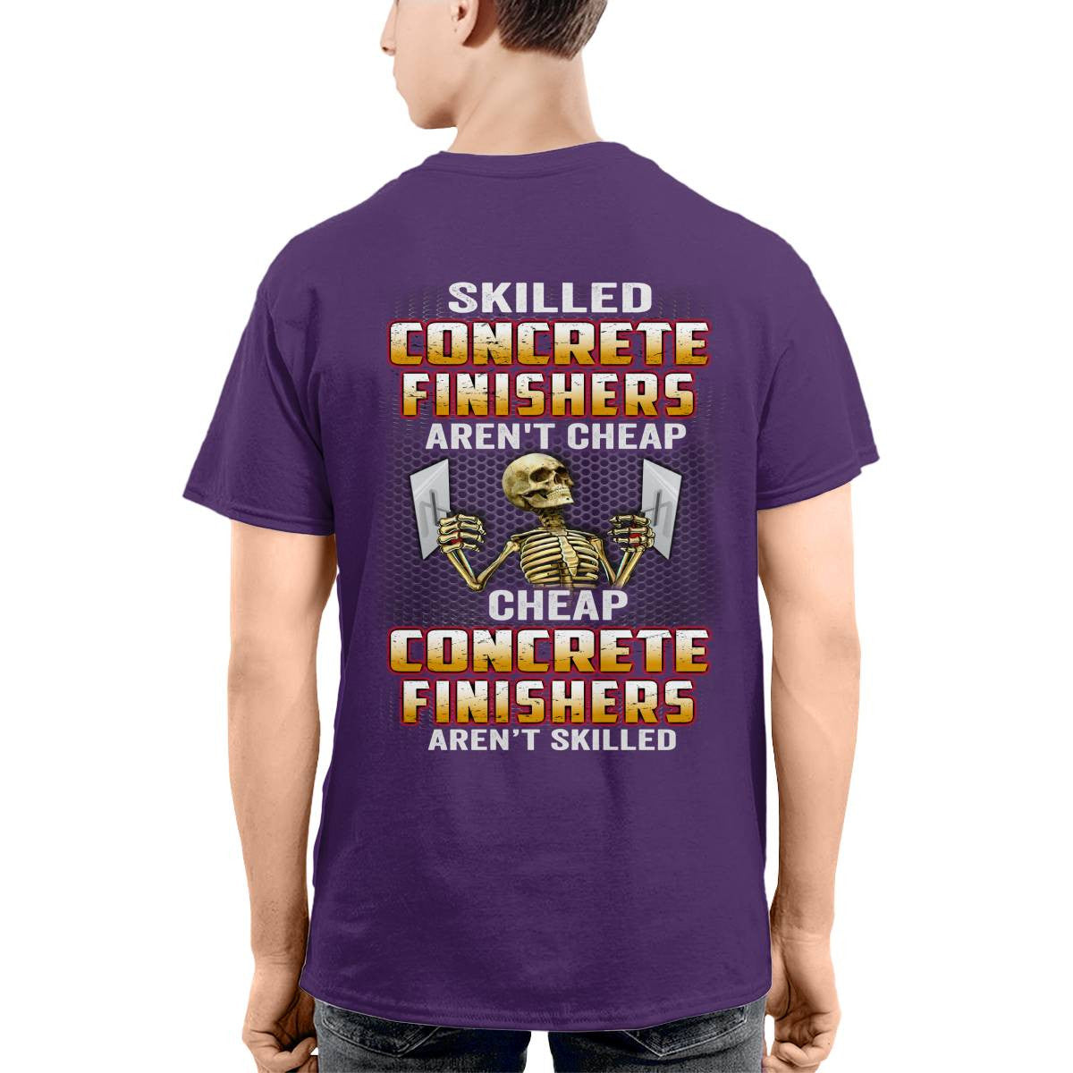 Awesome Concrete Finishers-T-shirt - grunx260804-0005